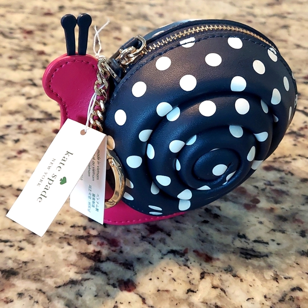 NWT Kate Spade Snail Coin Purse